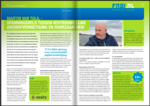 interview duurzaamheid CA+ spanningsveld AVG en circulariteit